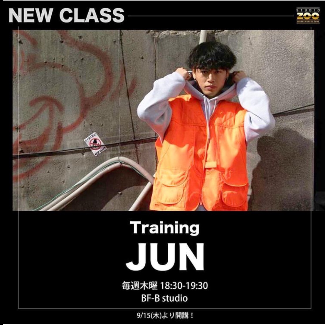 9/15(木)start▶︎JUN training